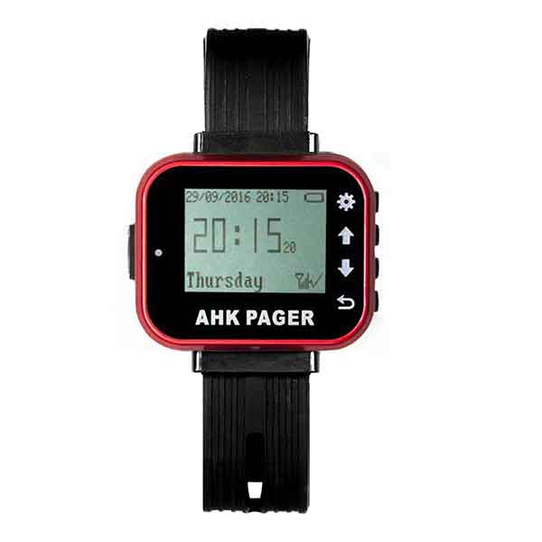 WRC-800-RED پیجر ساعتی WRC800 قرمز