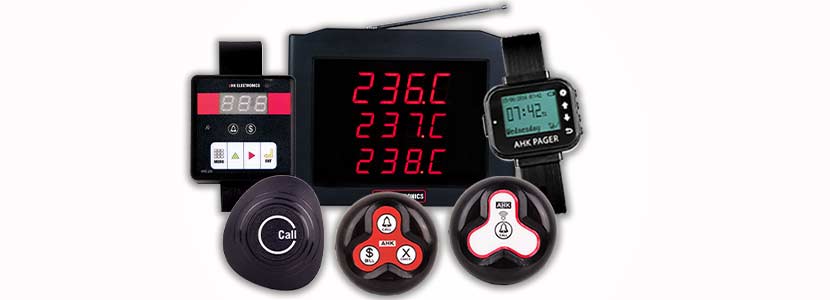 پیجر رومیزی و پیجر ساعتی در AHK پیجر