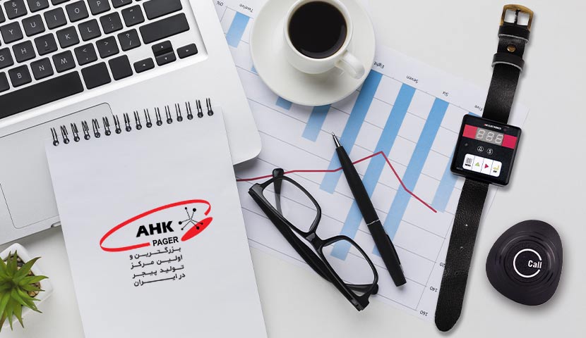 پیجر ساعتی و شاسی رومیزی مناسب ادارات